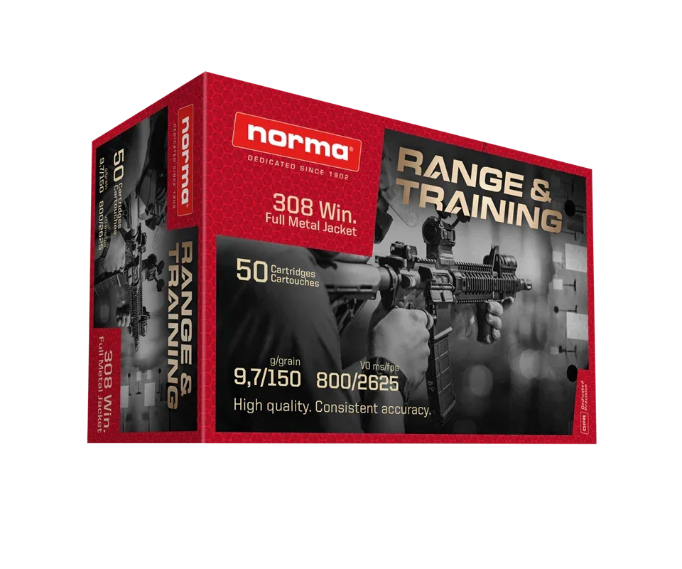 Norma Range and Training 30-06 150gr FMJ Beställ idag