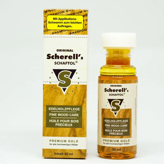 Trygg betalning Schaftol Stockolja Gold 50ml