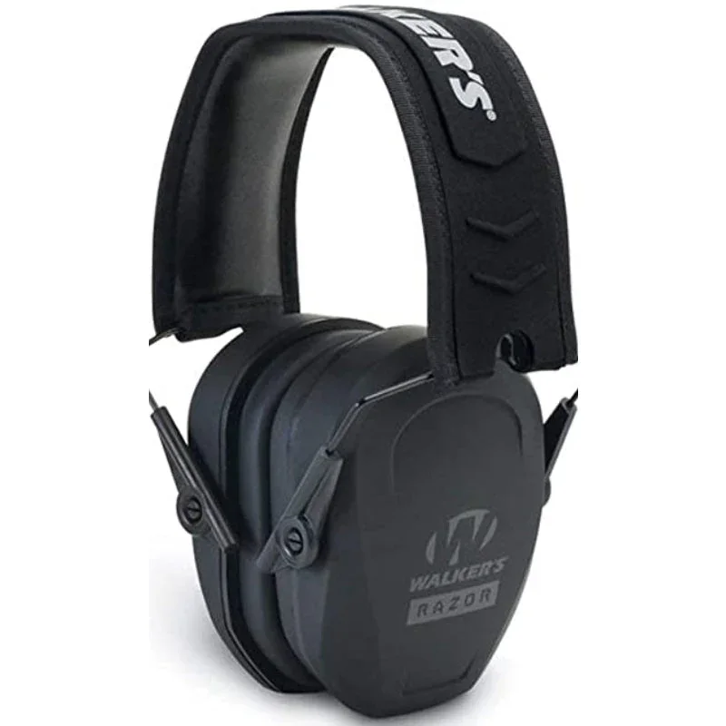 Walker's Razor Slim Electronic Muffs Svarta Trygg betalning