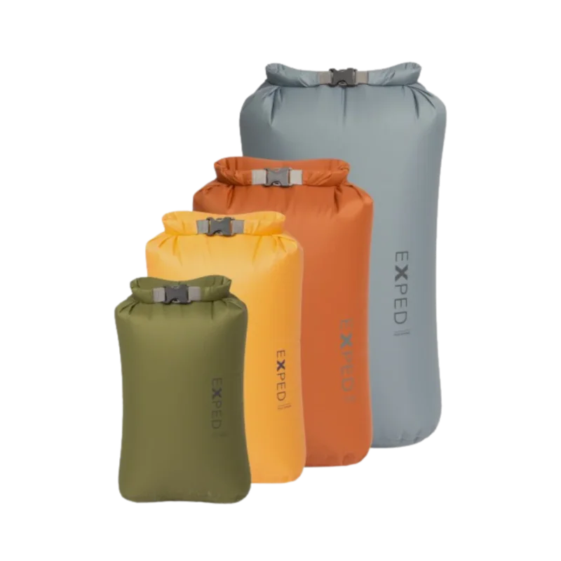 risnedsättning Exped Fold Drybag XS-L 4-pack