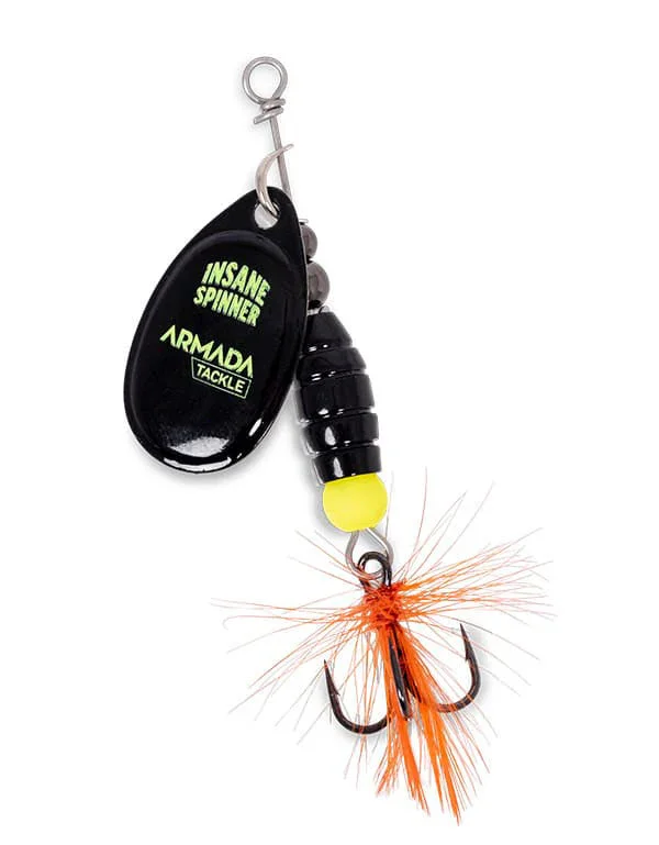 Armada Insane Spinner 9 gram Black/Black Fynd