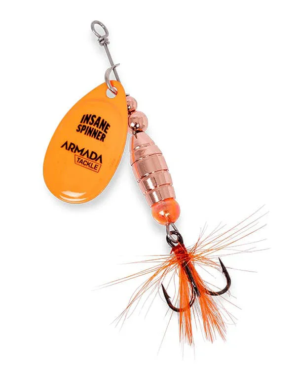 Armada Insane Spinner 9 gram Red/Copper Billig