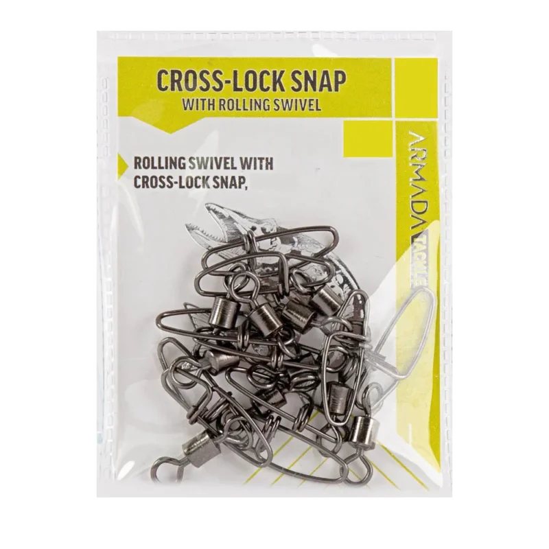 Begränsat erbjudande Armada Rolling Swivel Cross-Lock Snap #4 30kg
