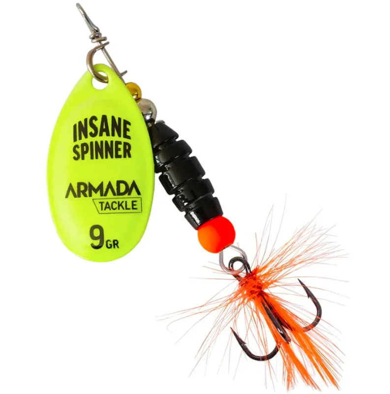 Armada Insane Spinner 6 gram Black/Yellow Handla nu