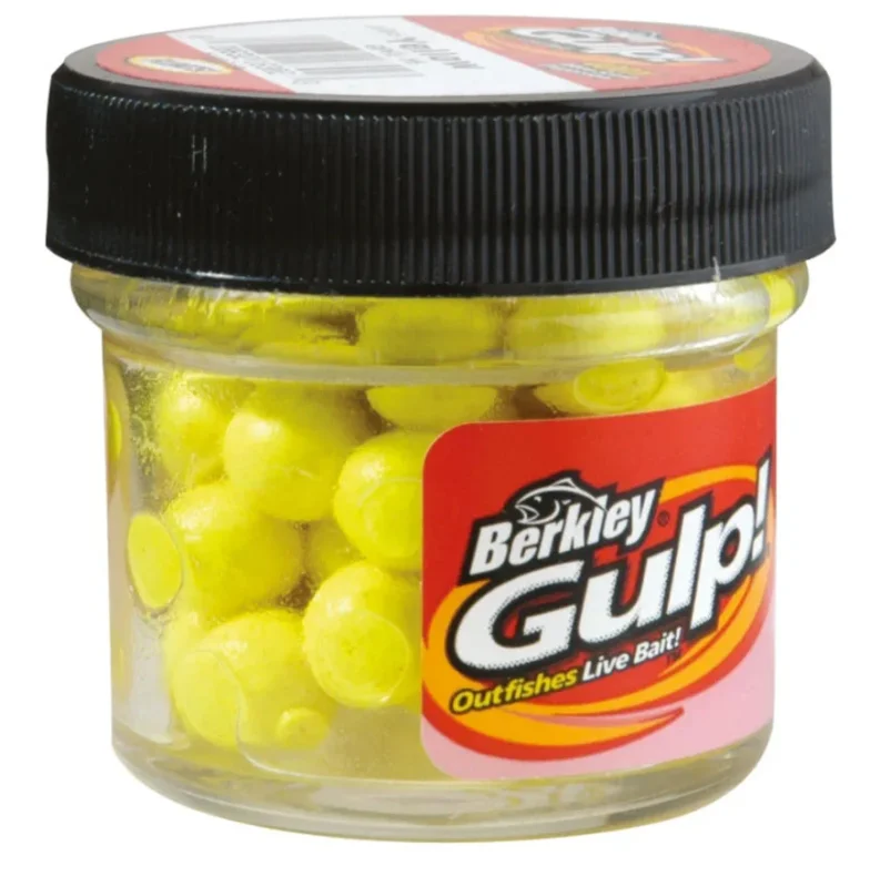 Gulp Alive Salmon Eggs Fluo Yellow risnedsättning