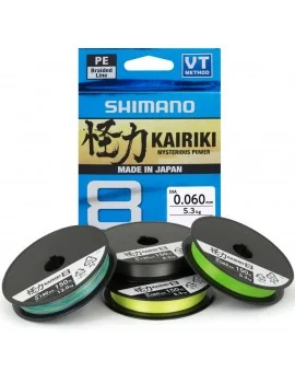 PÅSPOLAD FLÄTLINA 8-TRÅDIG SHIMANO KAIRIKI Kampanj