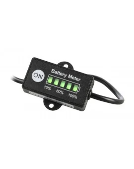 Sänkt pris BATTERY LED INDIKATOR BLY 12/24V