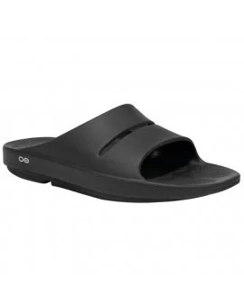 OOFOS OOAHH BLACK TOFFLOR Extra rabatt