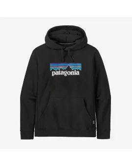 PATAGONIA P-6 LOGO UPRISAL HOODY BLK Beställ idag