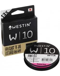 WESTIN W10 13-BRAID CAST N JIG PICKLED PINK 110M Erbjudande