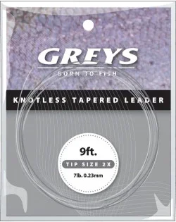 Snabb frakt GREYS LEADER TAPERED GREYLON 9FT