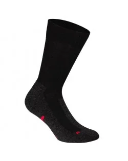 PINEWOOD TREKKING MERINO SOCK BLACK/D.GREY Nyhet