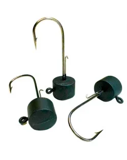 Populär ARMADA NED JIG HEAD BLACK 3/0