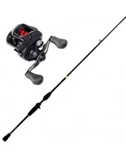DAIWA PROCYON BAITCASTING 7' 5-25G+FUEGO CT 100HL COMBO Rea