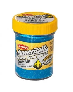 POWERBAIT GLITTER TROUT DOUGH GARLIC Nedsatt pris