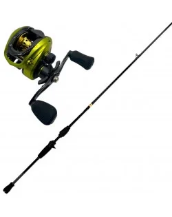 Endast idag DAIWA PROCYON BAITCASTING 7' 5-25G+HART E-SYSTEM C1 LH COMBO