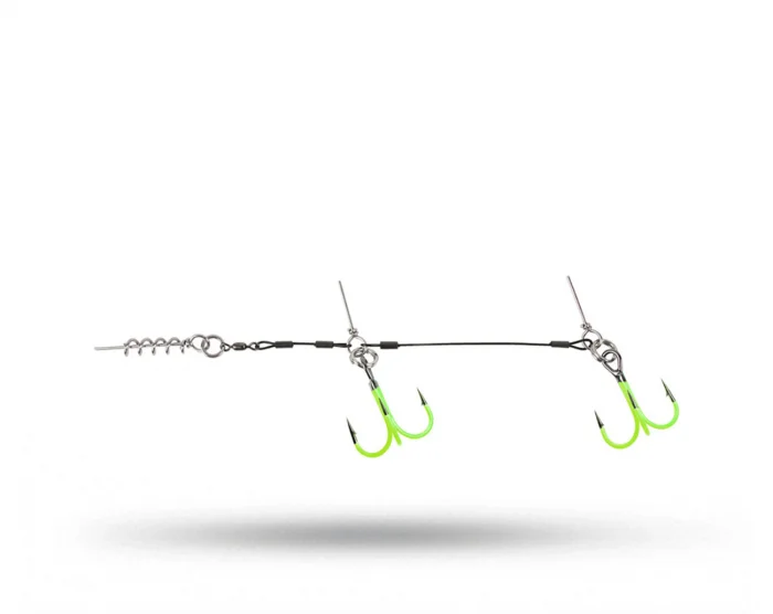 CWC PRO UV Chartreuse Stinger, SS 100lb Giant Tandem 3/0 Trygg betalning