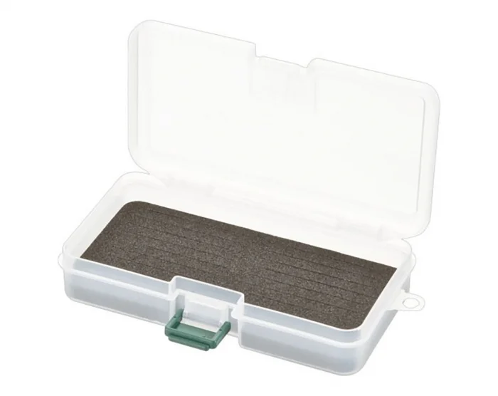 Premium Meiho Slit Foam Stinger Box Large Deep- Clear