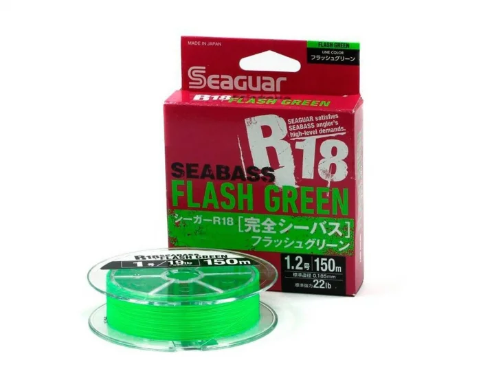 Seaguar R-18 Seabass Flash Green Rea
