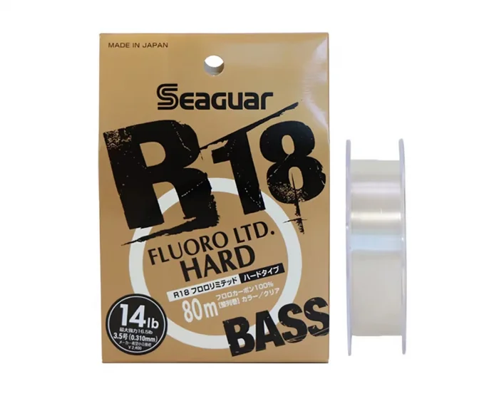 Seaguar R18 Fluoro LTD Hard Bass 80m Begränsat antal