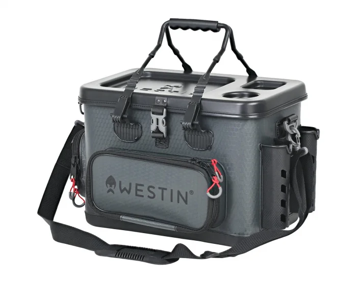 Begränsat erbjudande Westin W4 Safeguard Tackle Bag Medium Titanium Black
