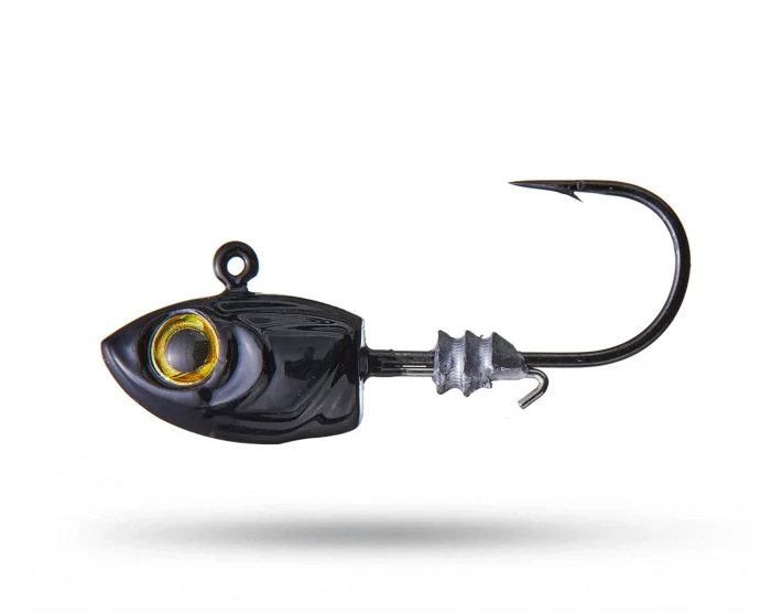 Z-Man Micro Shad HeadZ Black Billigare