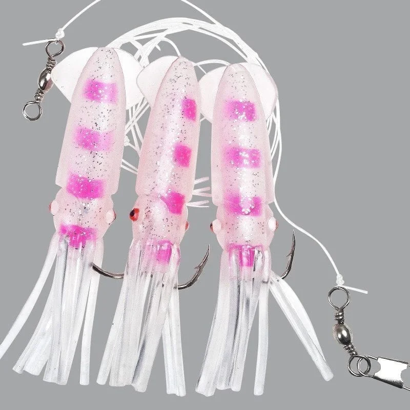 Rabatt DEEP SEA OCTOPUS RIG 8/0 - WHITE PINK