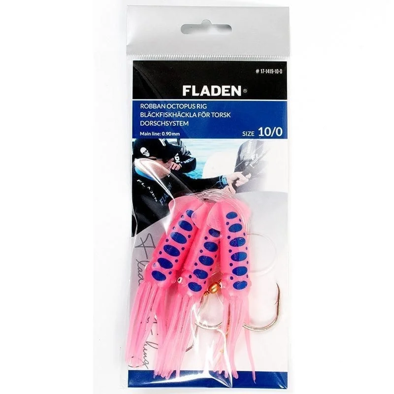 Erbjudandepris WINGED OCTOPUS PINK WHITE 3-HOOKS 8/0