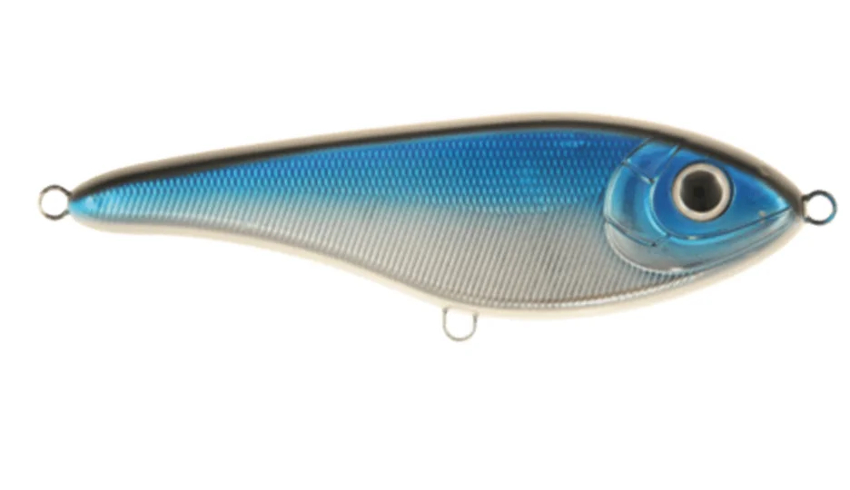 BUSTER JERK SHALLOW 15CM - BLUE/CHROME Fynd