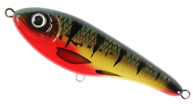 Buster Jerk shallow 15cm Red Perch Kampanjpris