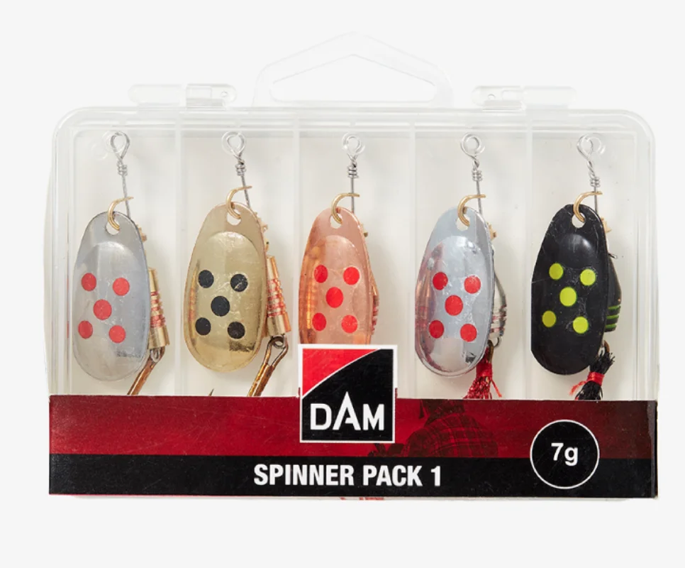 Premium DAM SPINNER PACK 7G INC. BOX - 5 PACK