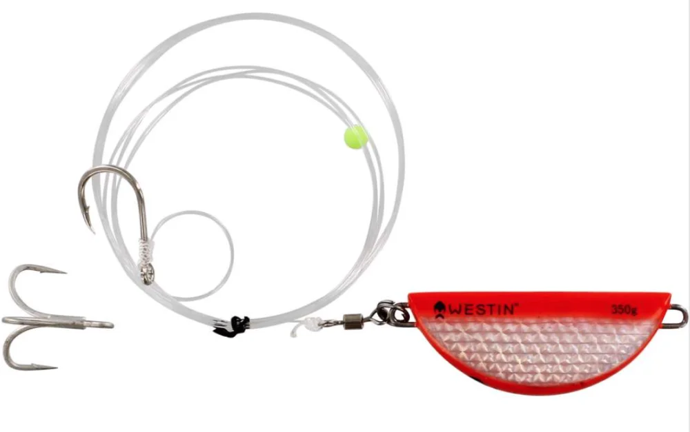 WESTIN HALIBUT ANTI TWIST RIG 450G ORANGE FLASH Trygg betalning