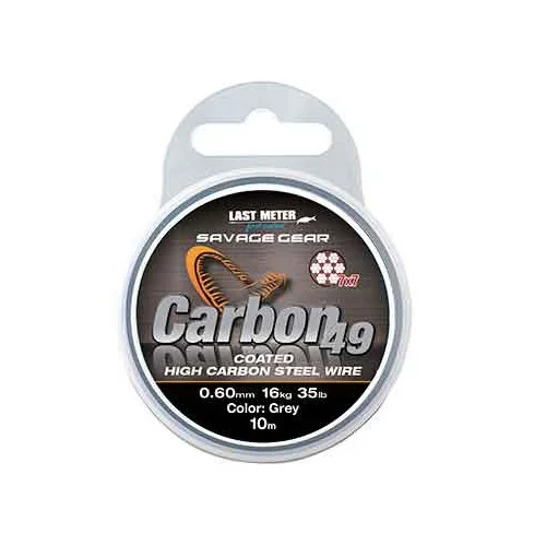 Savage Gear Carbon49 Wire 10m 0.60mm/16kg Populär