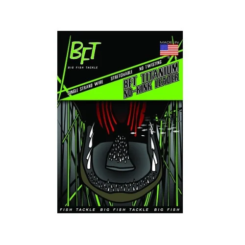 Lågt pris BFT Titanium No-Kink Leader 50 lb