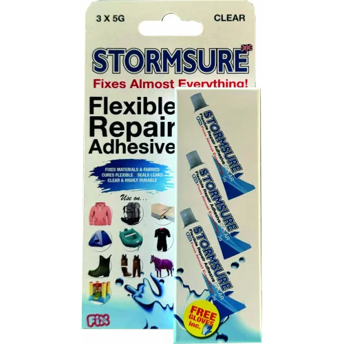 Utförsäljning Stormsure Flexible Repair Adhesive (3 x 5g tuber)