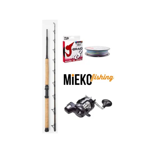 Handla nu Shimano Tekota - Westin W4 6'8" 20-30 lbs - Daiwa J-braid - Havsfiskeset Right