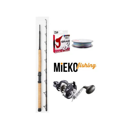 Fynd Shimano Tekota - Westin W4 6'8" 20-30 lbs - Daiwa J-braid - Havsfiskeset Left