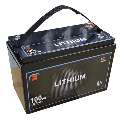 SBL Lithium 12V - 100Ah Bluetooth 33L Endast idag