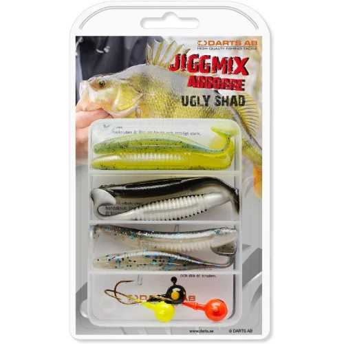 Fri frakt Darts Jiggmix Abborre - Ugly Shad