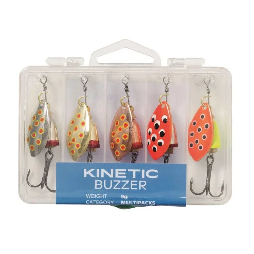 Kinetic Buzzer mix - Spinnare (5-pack) Handla nu