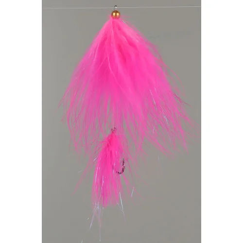 Billigare Hurricane Marabou Masken - Pink