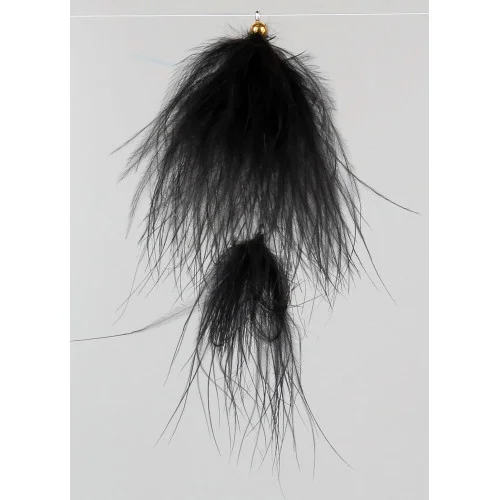 Sänkt pris Hurricane Marabou Masken - Black