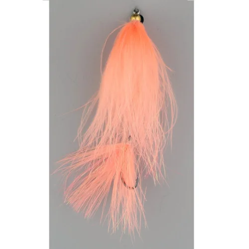 Hurricane Marabou Masken - Salmon Pink Kampanjpris