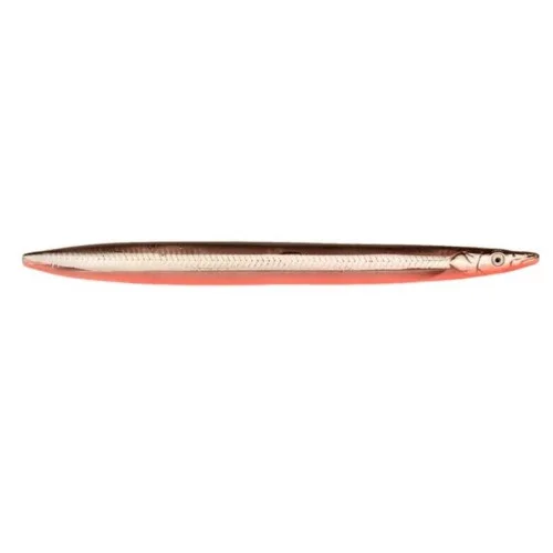 Savage Gear Line Thru Sandeel 11cm 15g - Black & Red UV Billig