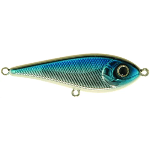 Tiny Buster Jerkbait 6,5 cm - Blue Chrome Begränsat erbjudande