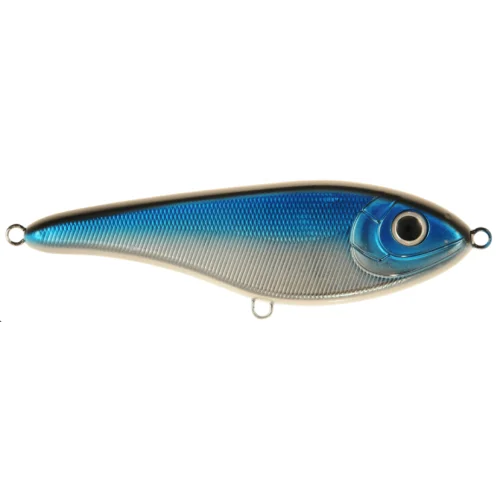 Beställ idag Buster Jerk 15 cm - Blue Chrome