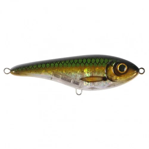 Köp online Baby Buster Jerkbait 10 cm - Emerald Herring