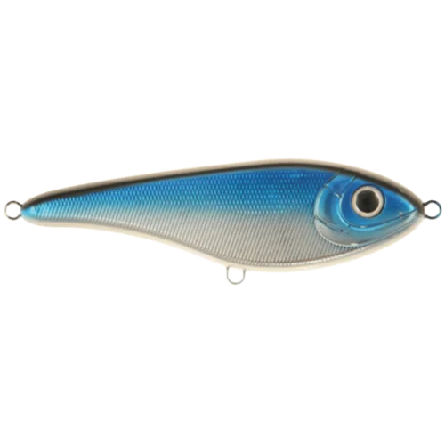Buster Jerk II 12 cm - Blue Chrome Expressleverans