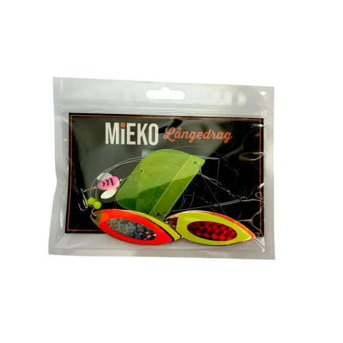 Premium Mieko Långedrag - Red/Yellow Wizard (RNR med Spin-N-Glow)
