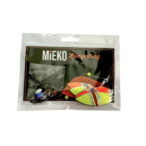 Nedsatt pris Mieko Långedrag - Red/Yellow Silver Star (RNR med Spin-N-Glow)